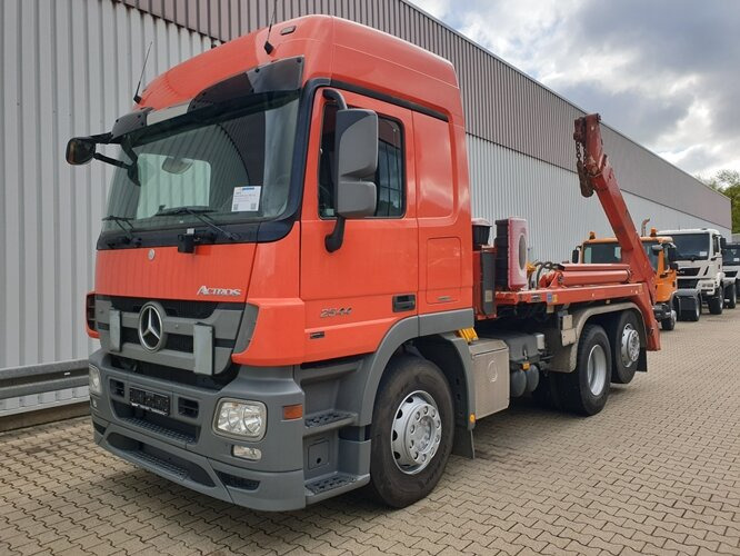 Mercedes-Benz Actros 2544 L 6x2 Actros 2544 L 6x2, ADR, Retarder, Lenkachse - Liftdumper lastebil: bilde 1 Mercedes-Benz Actros 2544 L 6x2 Actros 2544 L 6x2, ADR, Retarder, Lenkachse - Liftdumper lastebil: bilde 1
