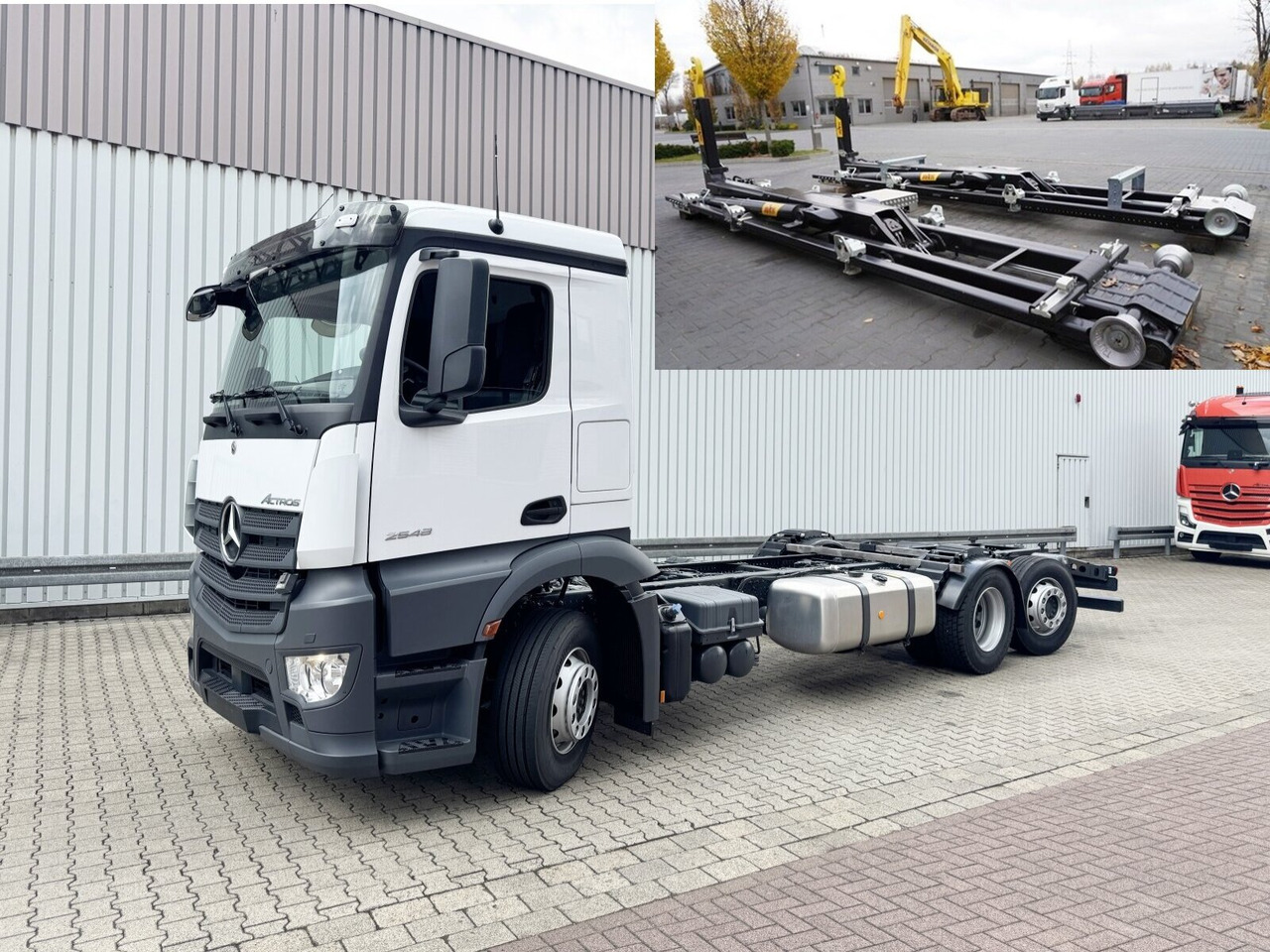 Mercedes-Benz Actros 2548 L 6x2 Actros 2548 L 6x2, Retarder, Lenk-/Liftachse - Krokbil: bilde 1 Mercedes-Benz Actros 2548 L 6x2 Actros 2548 L 6x2, Retarder, Lenk-/Liftachse - Krokbil: bilde 1
