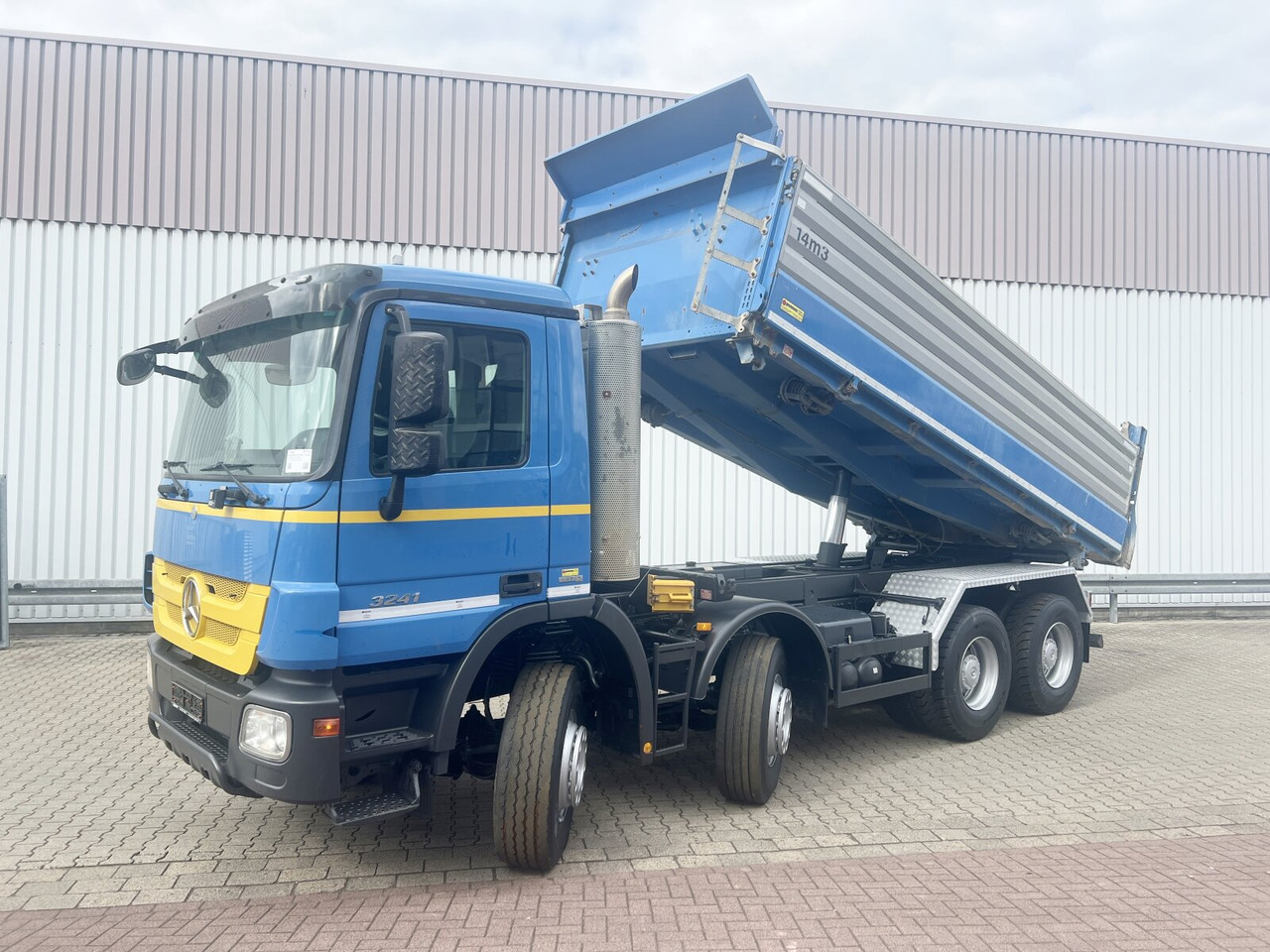 Mercedes-Benz Actros MP 3, 3241/8x4, Actros MP 3, 3241/8x4, Alukipper Bordmatik, Kli-Ret - Tippbil: bilde 1 Mercedes-Benz Actros MP 3, 3241/8x4, Actros MP 3, 3241/8x4, Alukipper Bordmatik, Kli-Ret - Tippbil: bilde 1
