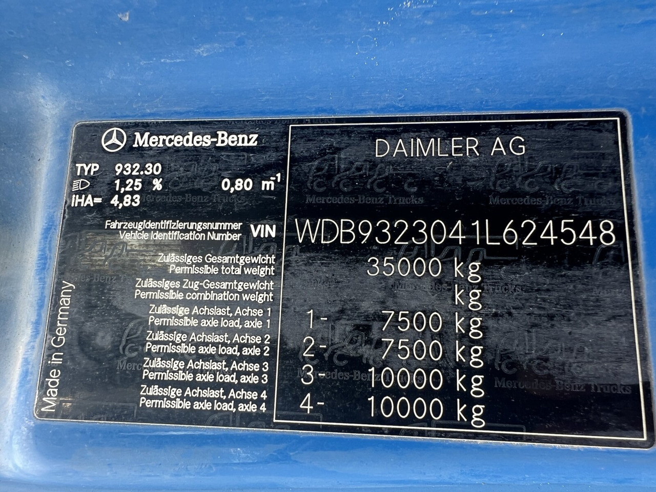 Mercedes-Benz Actros MP 3, 3241/8x4, Actros MP 3, 3241/8x4, Alukipper Bordmatik, Kli-Ret - Tippbil: bilde 5 Mercedes-Benz Actros MP 3, 3241/8x4, Actros MP 3, 3241/8x4, Alukipper Bordmatik, Kli-Ret - Tippbil: bilde 5