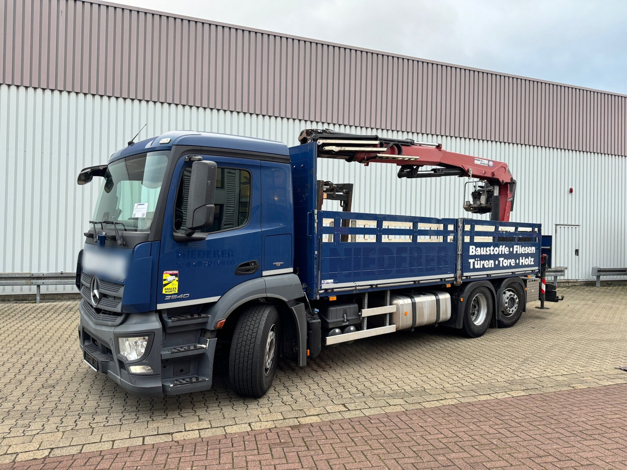 Kranbil, Planbil Mercedes-Benz Antos 2540 L 6x2 Antos 2540 L 6x2, Lenkachse, HMF 2110-L3 Heckkran: bilde 8 Kranbil, Planbil Mercedes-Benz Antos 2540 L 6x2 Antos 2540 L 6x2, Lenkachse, HMF 2110-L3 Heckkran: bilde 8