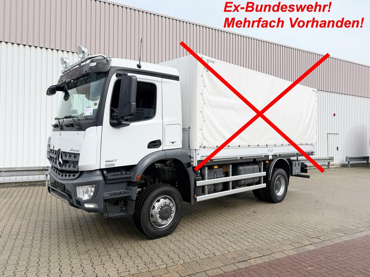 Mercedes-Benz Arocs 1827/30 A 4x4 Arocs 1827/30 A 4x4, mehrfach vorhanden! - Chassis lastebil: bilde 1 Mercedes-Benz Arocs 1827/30 A 4x4 Arocs 1827/30 A 4x4, mehrfach vorhanden! - Chassis lastebil: bilde 1