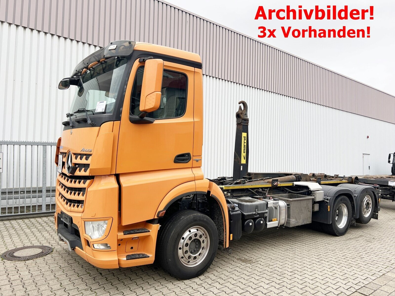 Mercedes-Benz Arocs 2552 L 6x2 Arocs 2552 L 6x2, Lenk-/Liftachse - Krokbil: bilde 1 Mercedes-Benz Arocs 2552 L 6x2 Arocs 2552 L 6x2, Lenk-/Liftachse - Krokbil: bilde 1