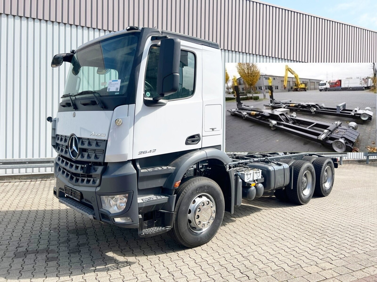 Mercedes-Benz Arocs 2642 K 6x4 Arocs 2642 K 6x4/33 , Retarder, Motorabtrieb - Krokbil: bilde 1 Mercedes-Benz Arocs 2642 K 6x4 Arocs 2642 K 6x4/33 , Retarder, Motorabtrieb - Krokbil: bilde 1