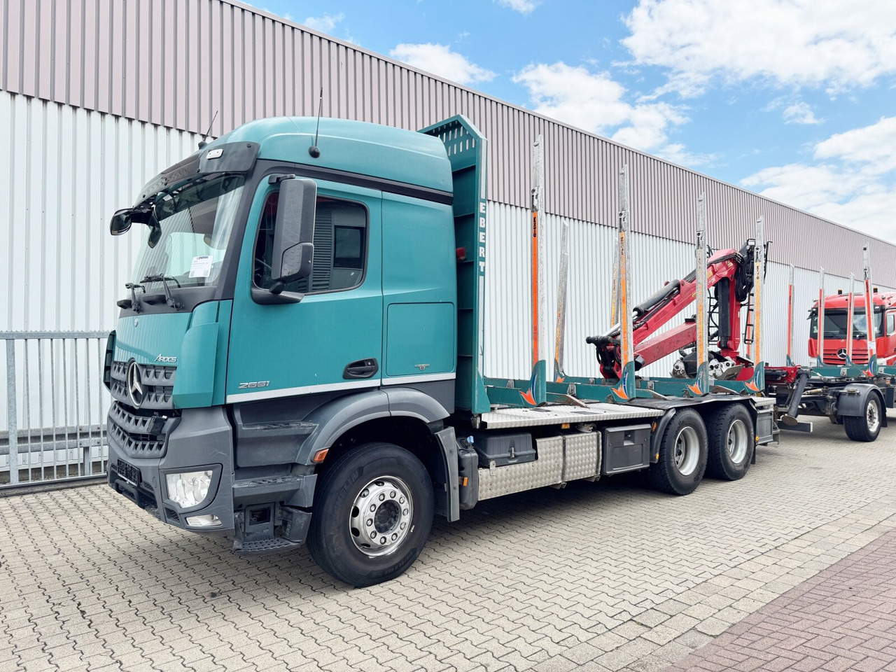 Tømmerbil, Kranbil Mercedes-Benz Arocs 2651 L 6x4 Arocs 2651 L 6x4, Retarder, StreamSpace, Heckkran Epsilon M120L80: bilde 9