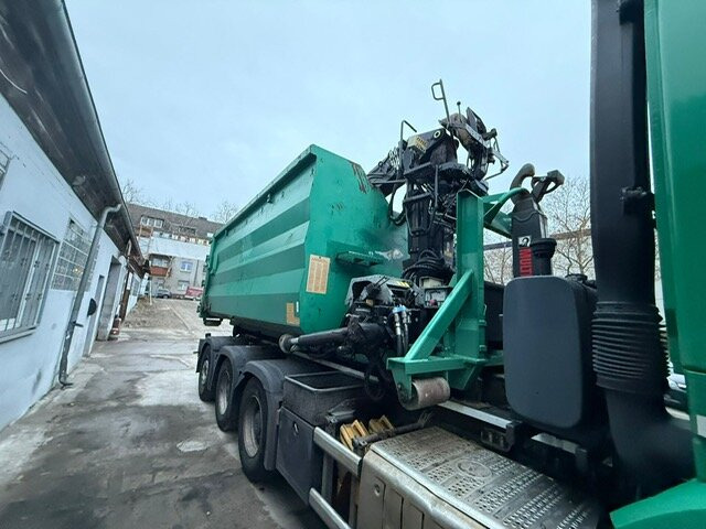 Mercedes-Benz Arocs 3240 L 8x4 ENA Arocs 3240 L 8x4 ENA, Lenk-/Liftachse, Navi, Hiab Abrollkipper - Krokbil: bilde 3 Mercedes-Benz Arocs 3240 L 8x4 ENA Arocs 3240 L 8x4 ENA, Lenk-/Liftachse, Navi, Hiab Abrollkipper - Krokbil: bilde 3