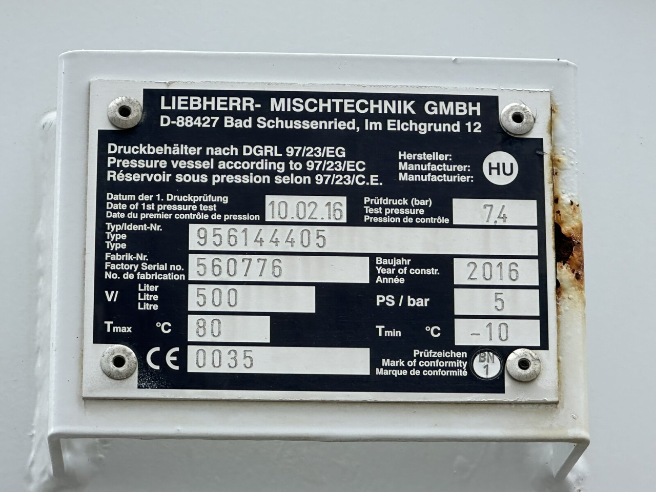 Mercedes-Benz Arocs 3251 8x4/4 Arocs 3251 8x4/4, Betonmischer Liebherr ca. 9m³ - Betongbil: bilde 4 Mercedes-Benz Arocs 3251 8x4/4 Arocs 3251 8x4/4, Betonmischer Liebherr ca. 9m³ - Betongbil: bilde 4
