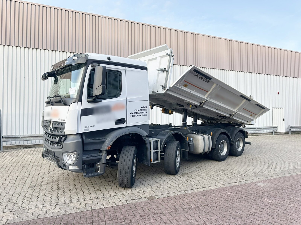 Mercedes-Benz Arocs 3445 K 8x4/4 Arocs 3445 K 8x4/4, Meiller Bordmatik links - Tippbil: bilde 1 Mercedes-Benz Arocs 3445 K 8x4/4 Arocs 3445 K 8x4/4, Meiller Bordmatik links - Tippbil: bilde 1