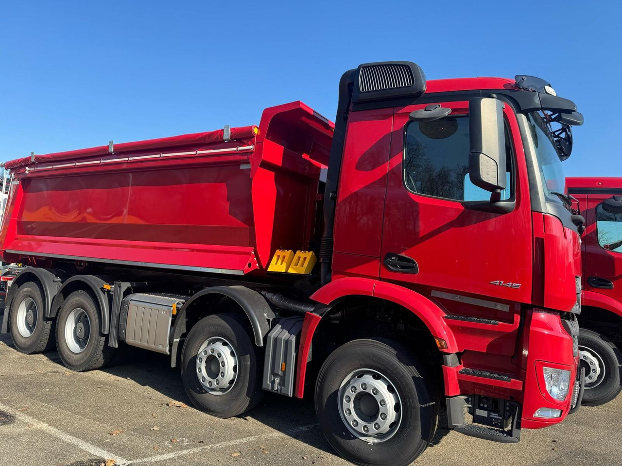 Mercedes-Benz Arocs 4145 K 8x4/4 Arocs 4145 K 8x4/4, Grounder, MultimediaCockpit, Navi, Stahlmulde ca. 16m³ - Dumper: bilde 3 Mercedes-Benz Arocs 4145 K 8x4/4 Arocs 4145 K 8x4/4, Grounder, MultimediaCockpit, Navi, Stahlmulde ca. 16m³ - Dumper: bilde 3