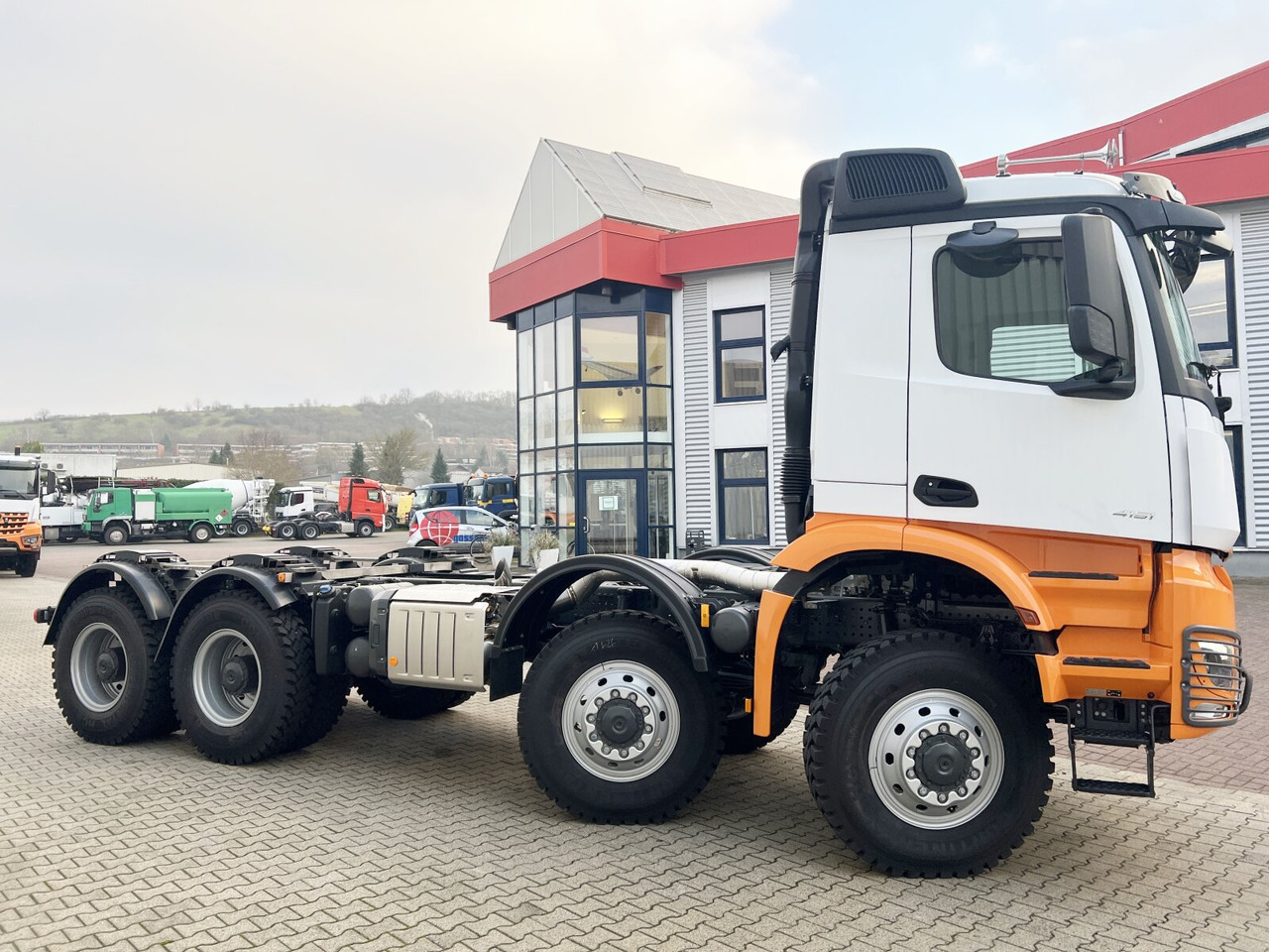 Ny Chassis lastebil Mercedes-Benz Arocs 4151 AK 8x8/4 Arocs 4151 AK 8x8/4, Grounder: bilde 9 Ny Chassis lastebil Mercedes-Benz Arocs 4151 AK 8x8/4 Arocs 4151 AK 8x8/4, Grounder: bilde 9