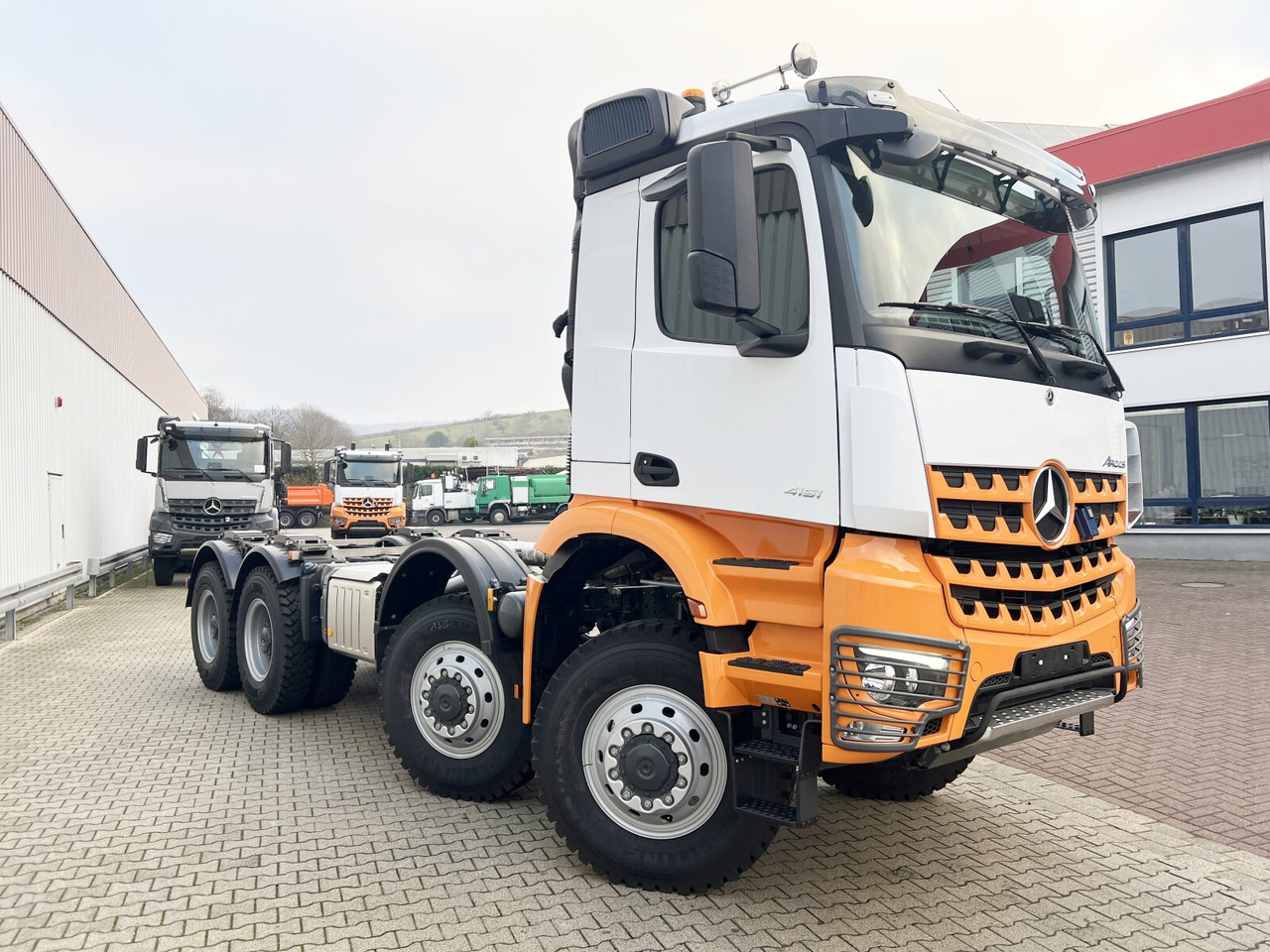 Ny Tippbil Mercedes-Benz Arocs 4151 AK 8x8/4 Arocs 4151 AK 8x8/4, Grounder: bilde 9