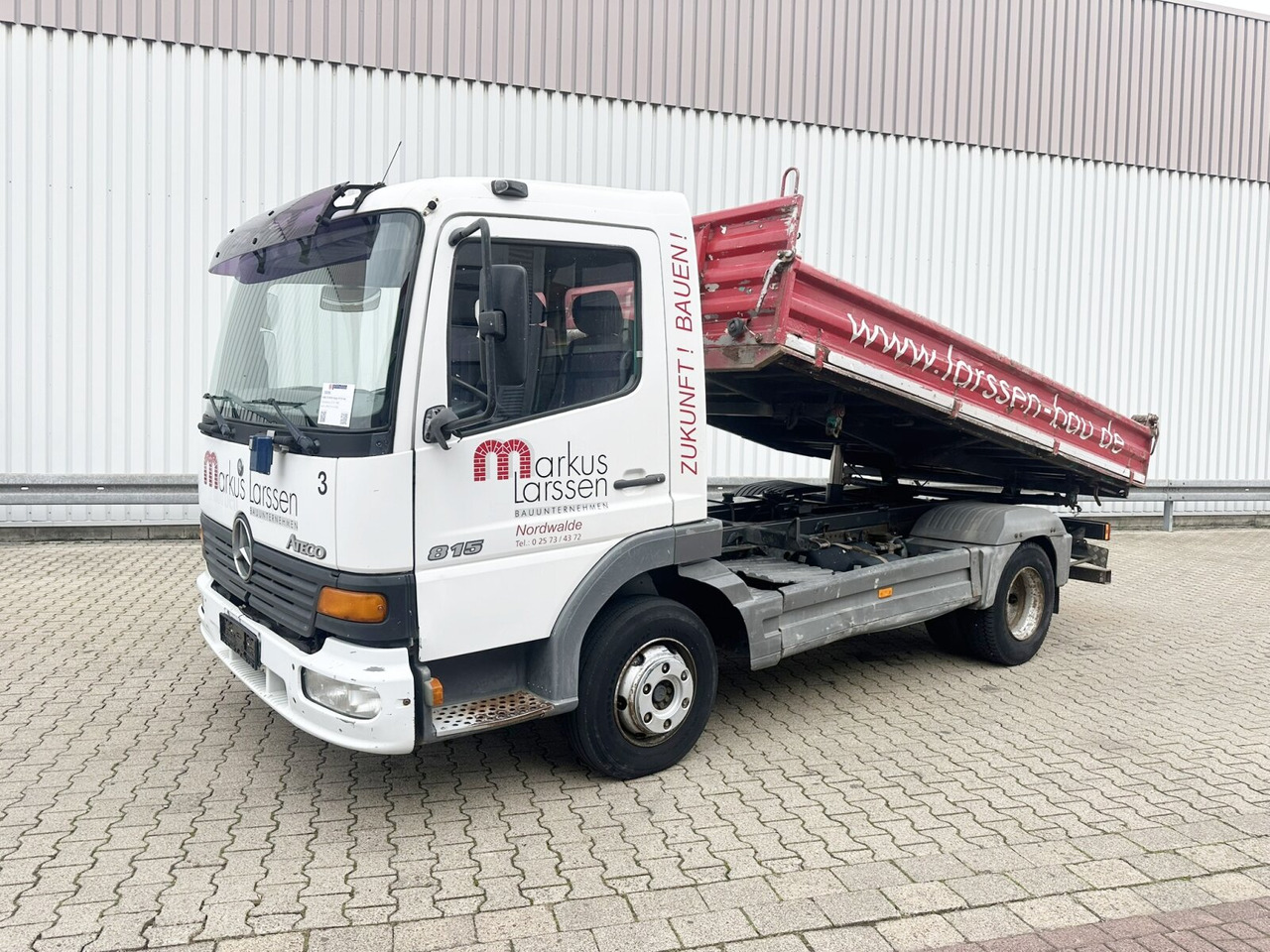 Mercedes-Benz Atego 815 K 4x2 Atego 815 K 4x2, 2x AHK - Tippbil: bilde 1 Mercedes-Benz Atego 815 K 4x2 Atego 815 K 4x2, 2x AHK - Tippbil: bilde 1