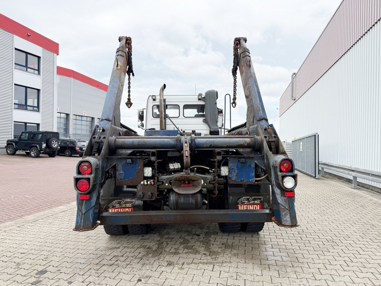 Liftdumper lastebil Mercedes-Benz Axor 1824 AK 4x4 Axor 1824 AK 4x4, Tele-Absetzer, Winterdienstausstattung: bilde 13