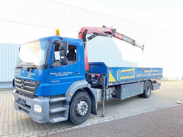 Mercedes-Benz Axor 1828 L 4x2 Axor 1828 L 4x2 mit Kran Palfinger PK 9501, Funk - Kranbil, Planbil: bilde 1 Mercedes-Benz Axor 1828 L 4x2 Axor 1828 L 4x2 mit Kran Palfinger PK 9501, Funk - Kranbil, Planbil: bilde 1
