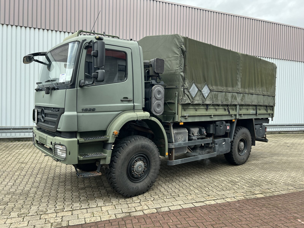 Mercedes-Benz Axor 1829 A 4x4 Axor 1829 A 4x4, Ex- - Planbil: bilde 1 Mercedes-Benz Axor 1829 A 4x4 Axor 1829 A 4x4, Ex- - Planbil: bilde 1