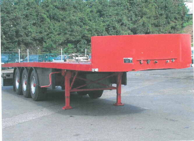 SAnh DL 1 TONHOFER DL1 Plattform-Auflieger - Åpen semitrailer: bilde 1 SAnh DL 1 TONHOFER DL1 Plattform-Auflieger - Åpen semitrailer: bilde 1