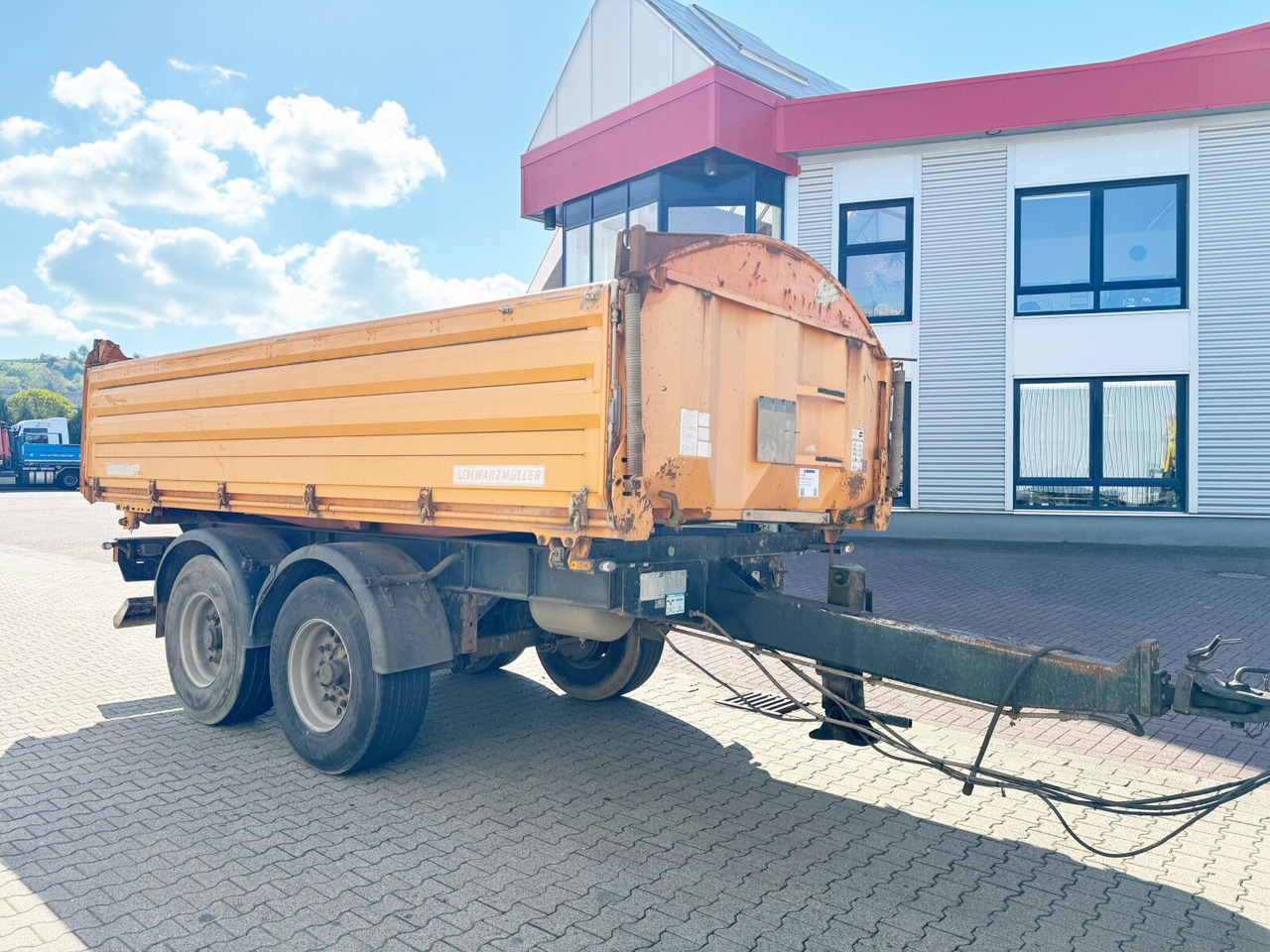 Schwarzmüller TKA 18 TKA 18, Alu-Bordwände, ca. 11m³ - Tipphenger: bilde 1 Schwarzmüller TKA 18 TKA 18, Alu-Bordwände, ca. 11m³ - Tipphenger: bilde 1