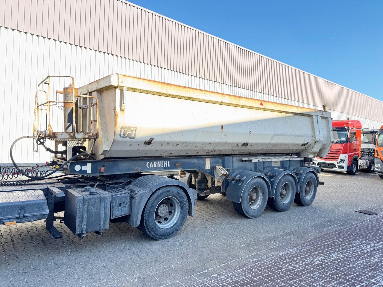 Carnehl CHKS/HH CHKS/HH, Liftachse, Stahlmulde ca. 24m³ - Semitrailer: bilde 4 Carnehl CHKS/HH CHKS/HH, Liftachse, Stahlmulde ca. 24m³ - Semitrailer: bilde 4