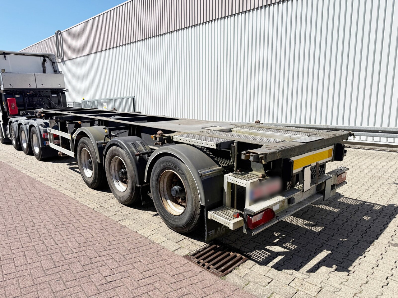 Lag 0-3-39 CD Containerchassis 0-3-39 CD Containerchassis, 20ft und 30ft, ADR - Semitrailer: bilde 4 Lag 0-3-39 CD Containerchassis 0-3-39 CD Containerchassis, 20ft und 30ft, ADR - Semitrailer: bilde 4