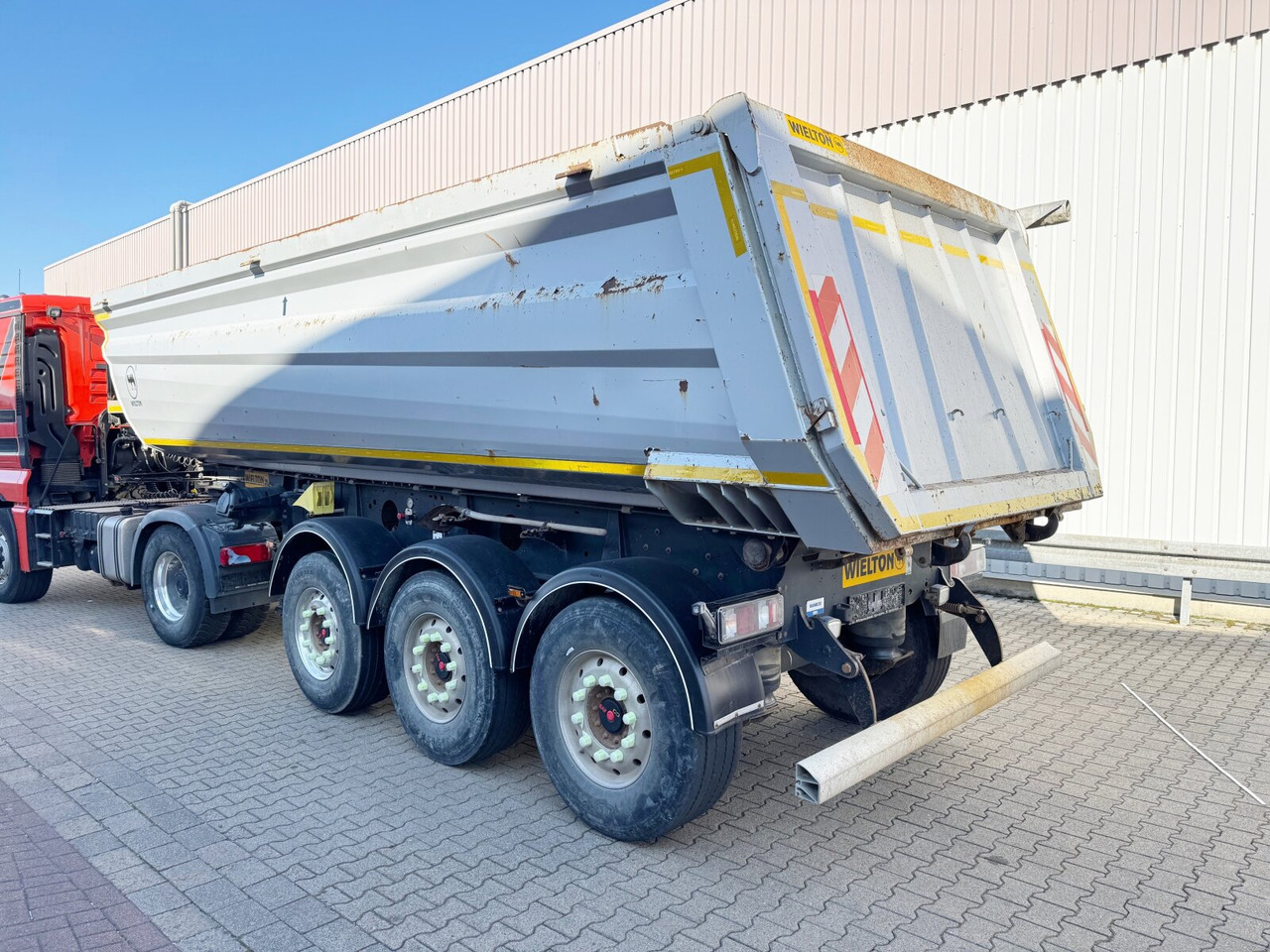 NW-3 NW-3, Liftachse, Stahlmulde ca. 26m³ - Semitrailer: bilde 4 NW-3 NW-3, Liftachse, Stahlmulde ca. 26m³ - Semitrailer: bilde 4