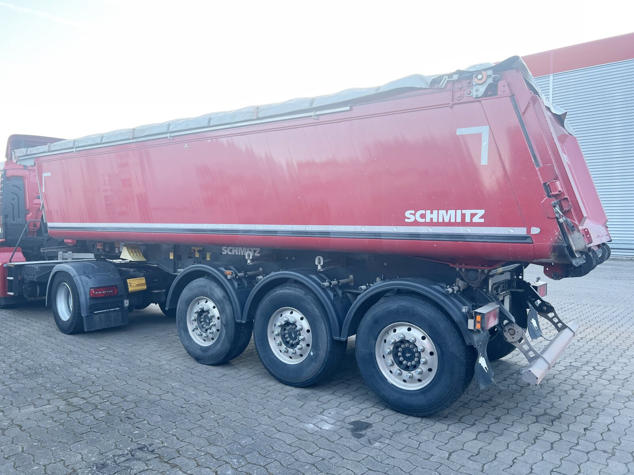Schmitz Cargobull SKI 24 SL 7.2 SKI 24 SL 7.2, Alumulde ca. 24m³, Liftachse, E-Verdeck, Funk - Semitrailer: bilde 4 Schmitz Cargobull SKI 24 SL 7.2 SKI 24 SL 7.2, Alumulde ca. 24m³, Liftachse, E-Verdeck, Funk - Semitrailer: bilde 4