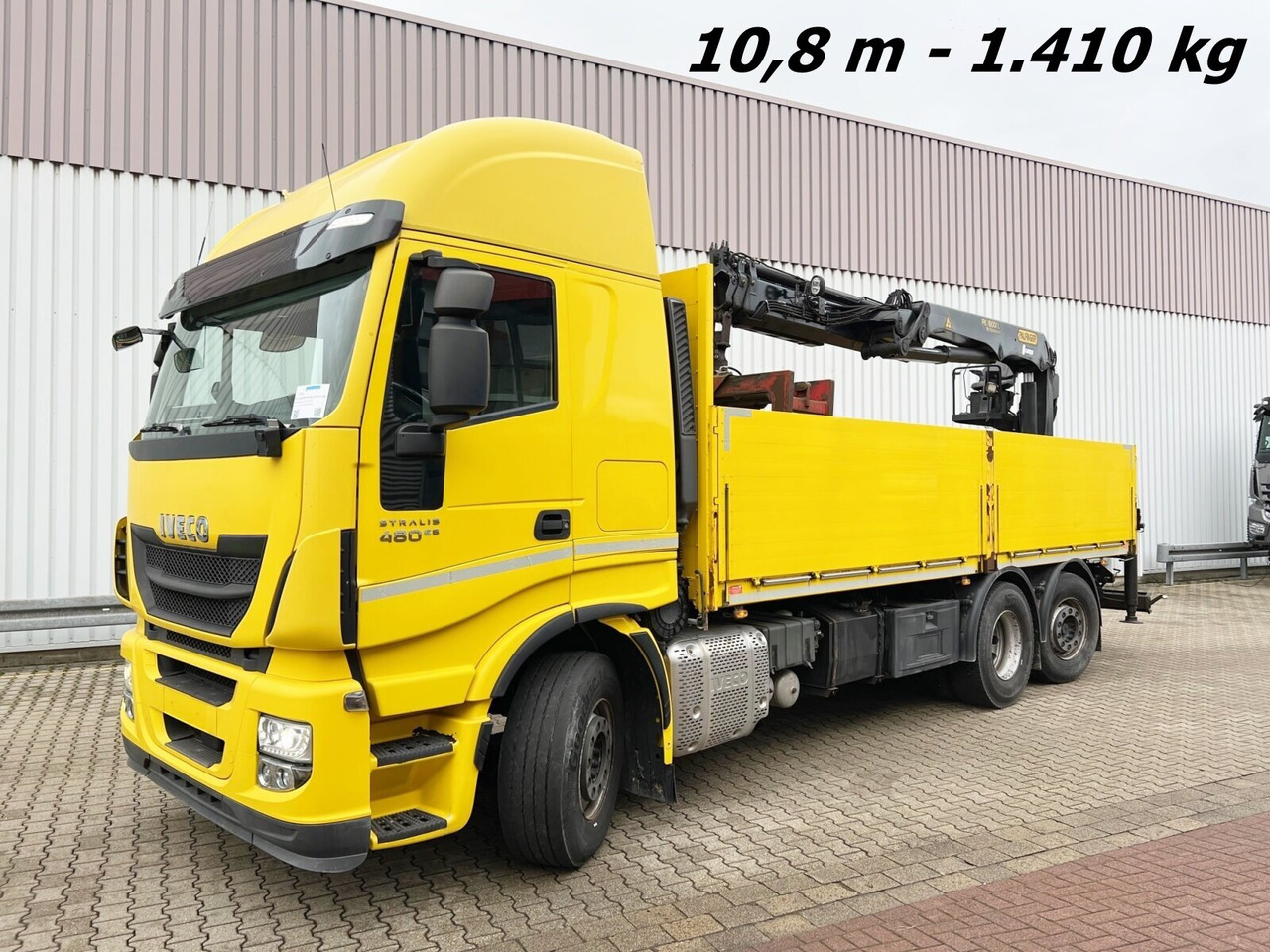 Stralis AS260SY48 6x2/4 Stralis AS260SY48 6x2/4, Kran Palfinger PK18001L am Heck, Lenk-/Liftachse - Kranbil, Planbil: bilde 1 Stralis AS260SY48 6x2/4 Stralis AS260SY48 6x2/4, Kran Palfinger PK18001L am Heck, Lenk-/Liftachse - Kranbil, Planbil: bilde 1