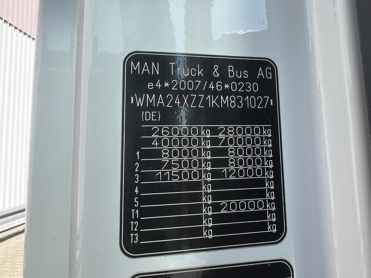 Trekkvogn MAN TGX 26.500 6X2/4 BLS TGX 26.500 6X2/4 BLS, Intarder, Vorlauflenk-/lift, Standklima, XXL-Fahrerhaus: bilde 6