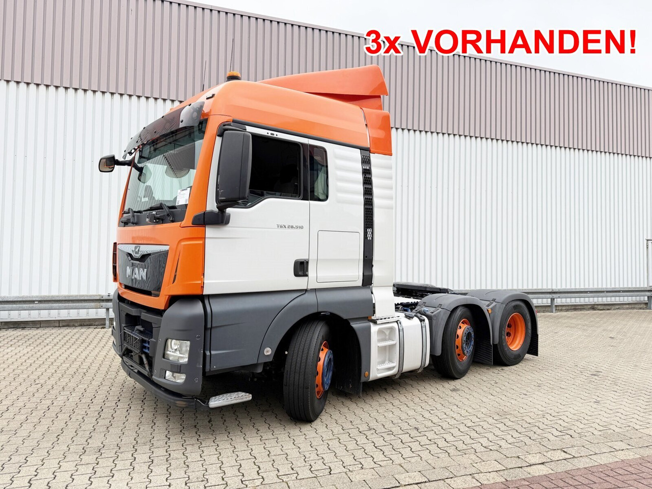 MAN TGX 26.510 6X2/4 BLS TGX 26.510 6X2/4 BLS, Intarder, Vorlauflenk-/lift, Standklima, XXL-Fahrerhaus, 70t - Trekkvogn: bilde 1 MAN TGX 26.510 6X2/4 BLS TGX 26.510 6X2/4 BLS, Intarder, Vorlauflenk-/lift, Standklima, XXL-Fahrerhaus, 70t - Trekkvogn: bilde 1