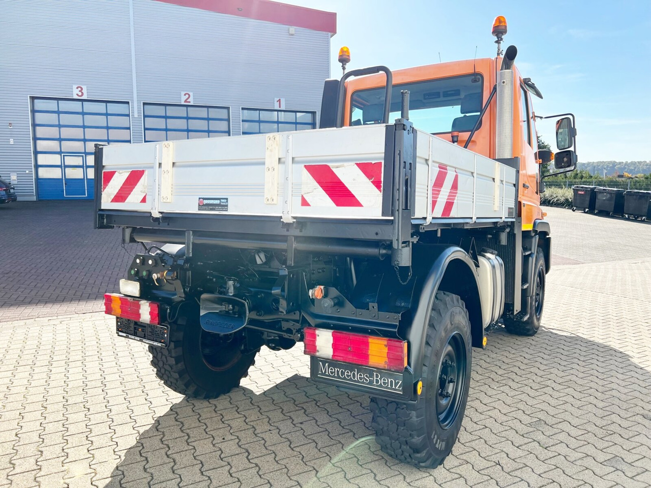 Tippbil, Utility-/ Spesiell maskin Unimog U 300 4x4 U 300 4x4, Kipper, Kommunalhydraulik, VarioPilot, Zapfwelle: bilde 10