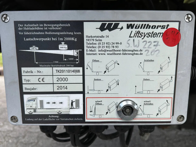 Lastebil med kjøl MAN TGS 18.360 FRIGOBLOCK FK25 MULTITEMP + LIFT / LADEBORDWAND 2000 KG + EURO 6 + AIRCO: bilde 18