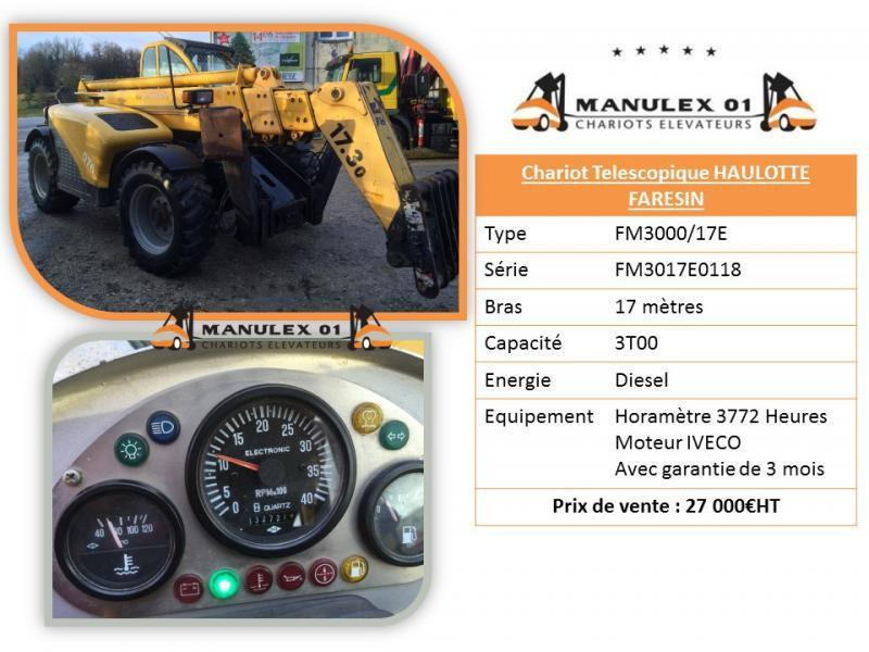 Faresin-Haulotte FM3000/17E - Terrenggående gaffeltruck: bilde 2 Faresin-Haulotte FM3000/17E - Terrenggående gaffeltruck: bilde 2