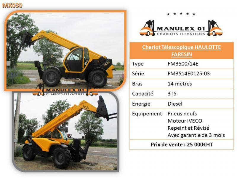 Haulotte FM3500/14E - Terrenggående gaffeltruck: bilde 5 Haulotte FM3500/14E - Terrenggående gaffeltruck: bilde 5