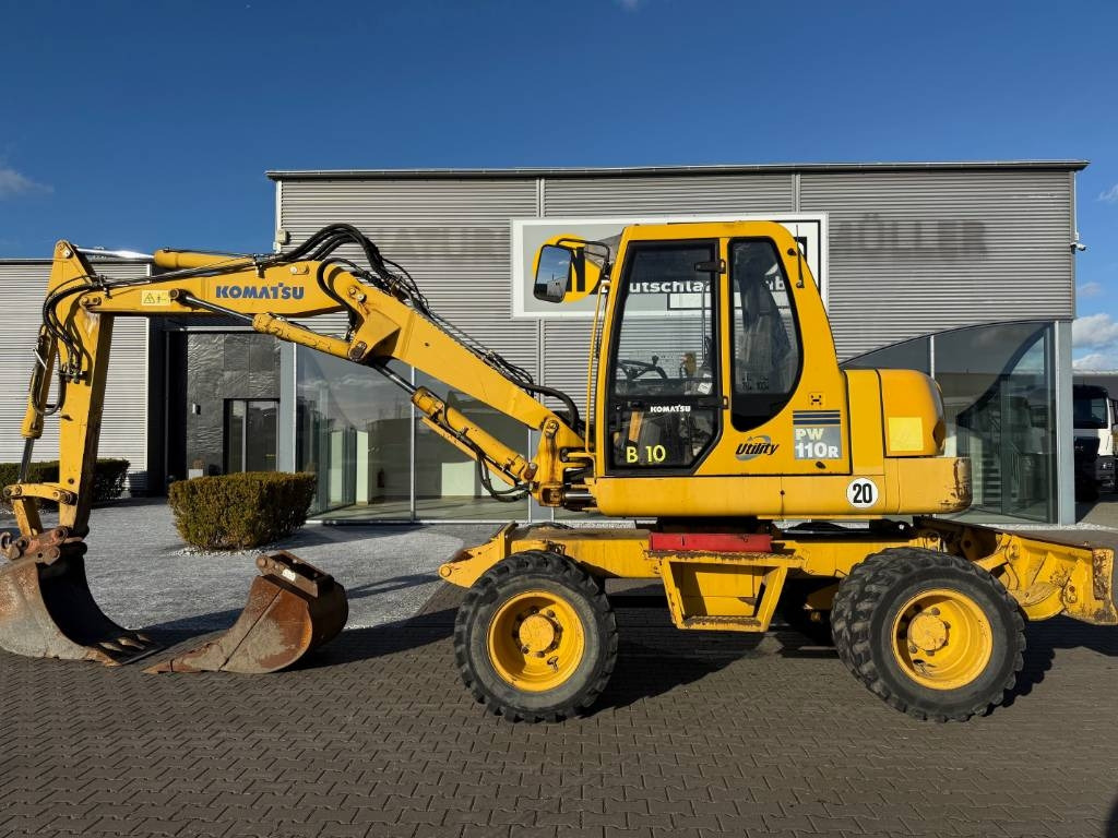 Komatsu PW 110 - Hjulgraver: bilde 1 Komatsu PW 110 - Hjulgraver: bilde 1