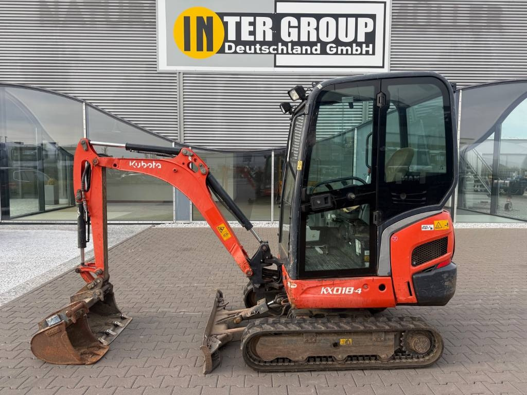 Kubota KX 018-4 - Minigraver: bilde 1 Kubota KX 018-4 - Minigraver: bilde 1