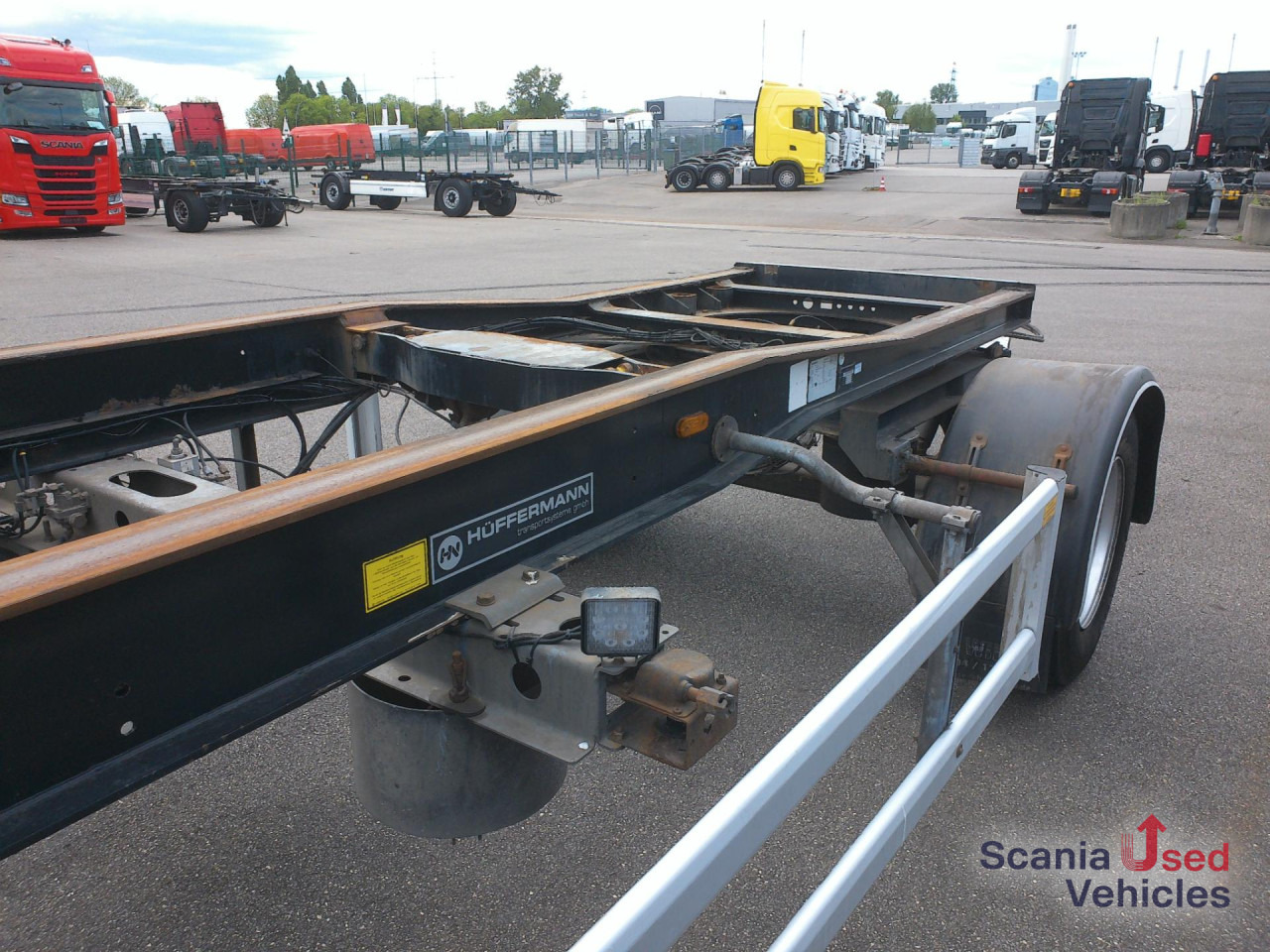 HUEFFERMANN HSA 1870LS f. Abrollbehälter - Krokhenger/ Liftdumper henger: bilde 5 HUEFFERMANN HSA 1870LS f. Abrollbehälter - Krokhenger/ Liftdumper henger: bilde 5