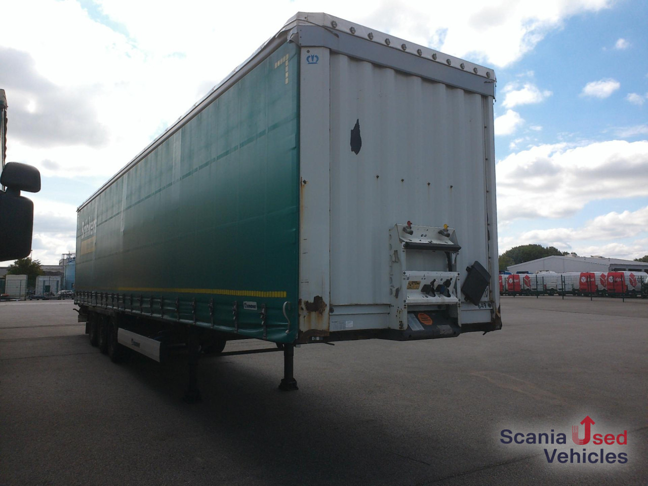 KRONE Anh. Plane u. Spriegel - Gardintrailer: bilde 1 KRONE Anh. Plane u. Spriegel - Gardintrailer: bilde 1