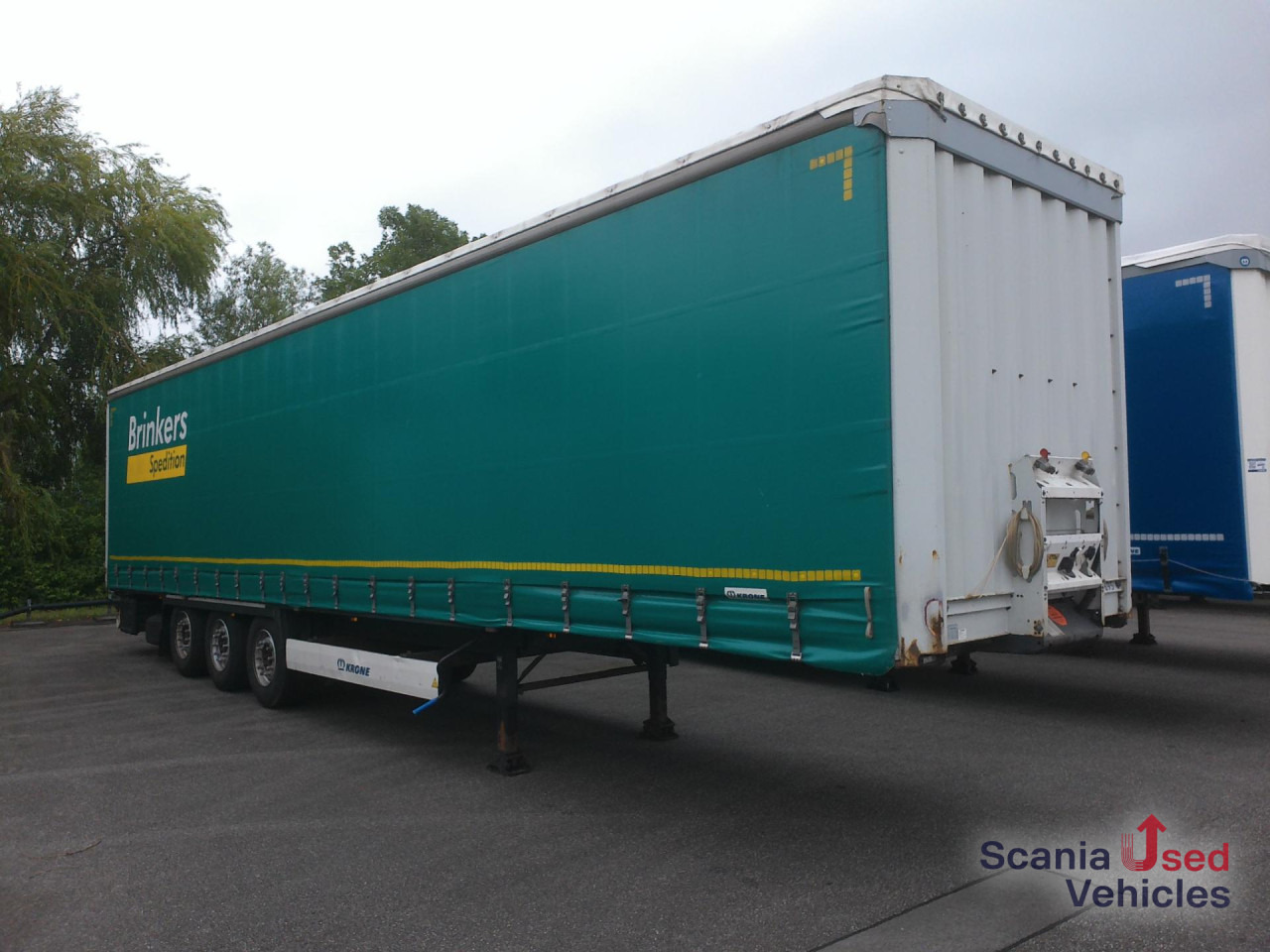 Gardintrailer KRONE SD Plane u. Spriegel: bilde 1