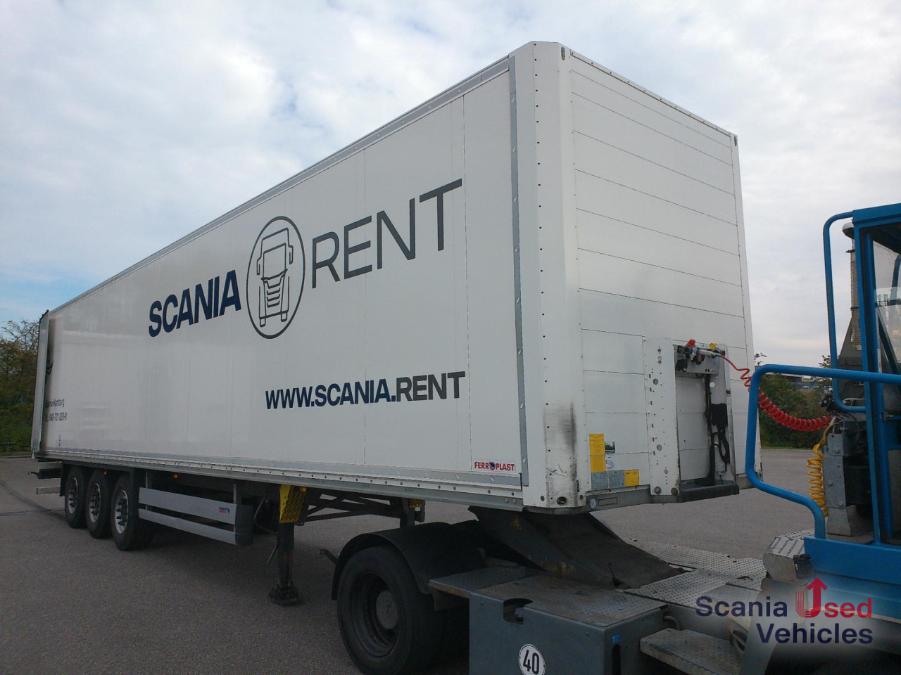 Skapsemi SCHMITZ SKO24 Iso Koffer DS m. Balken Lift TOP!!!: bilde 1