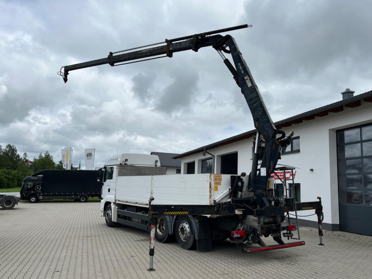MAN TGS 26.440 Baustoff mit HIAB XS 166 Kran MAN TGS 26.440 Baustoff mit HIAB XS 166 Kran - Planbil, Kranbil: bilde 2 MAN TGS 26.440 Baustoff mit HIAB XS 166 Kran MAN TGS 26.440 Baustoff mit HIAB XS 166 Kran - Planbil, Kranbil: bilde 2