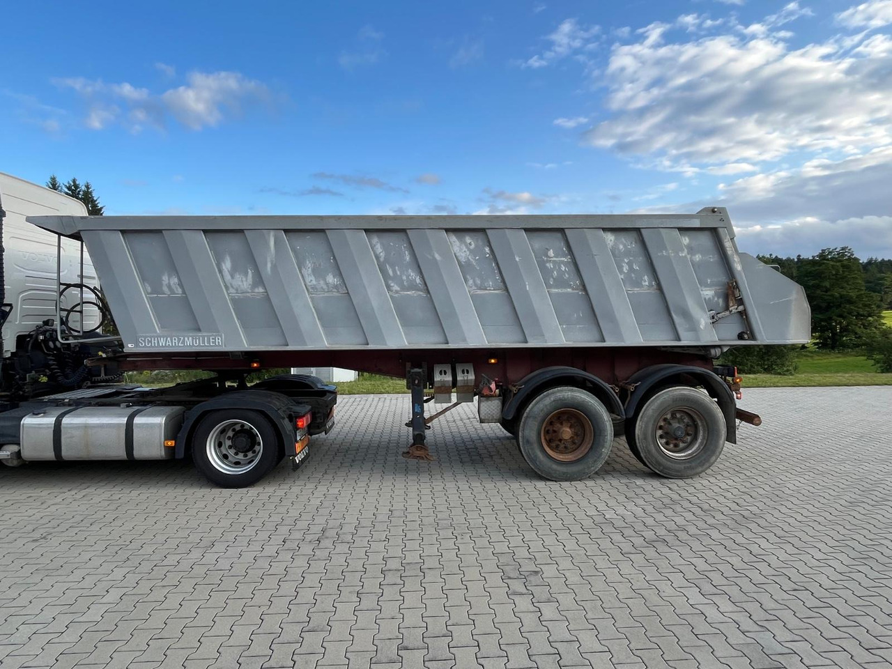 Schwarzmüller 2 Achs Alu Kippmulde Trommelbremse - Tippsemi: bilde 3 Schwarzmüller 2 Achs Alu Kippmulde Trommelbremse - Tippsemi: bilde 3