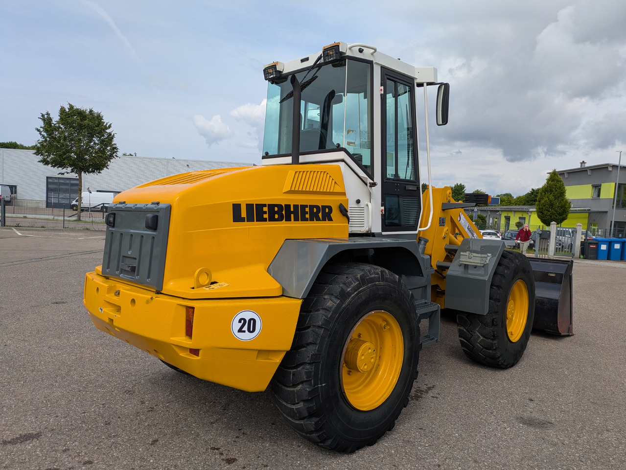 LIEBHERR L514 Radlader Schnellwechsler Schaufel - Hjullaster: bilde 5 LIEBHERR L514 Radlader Schnellwechsler Schaufel - Hjullaster: bilde 5