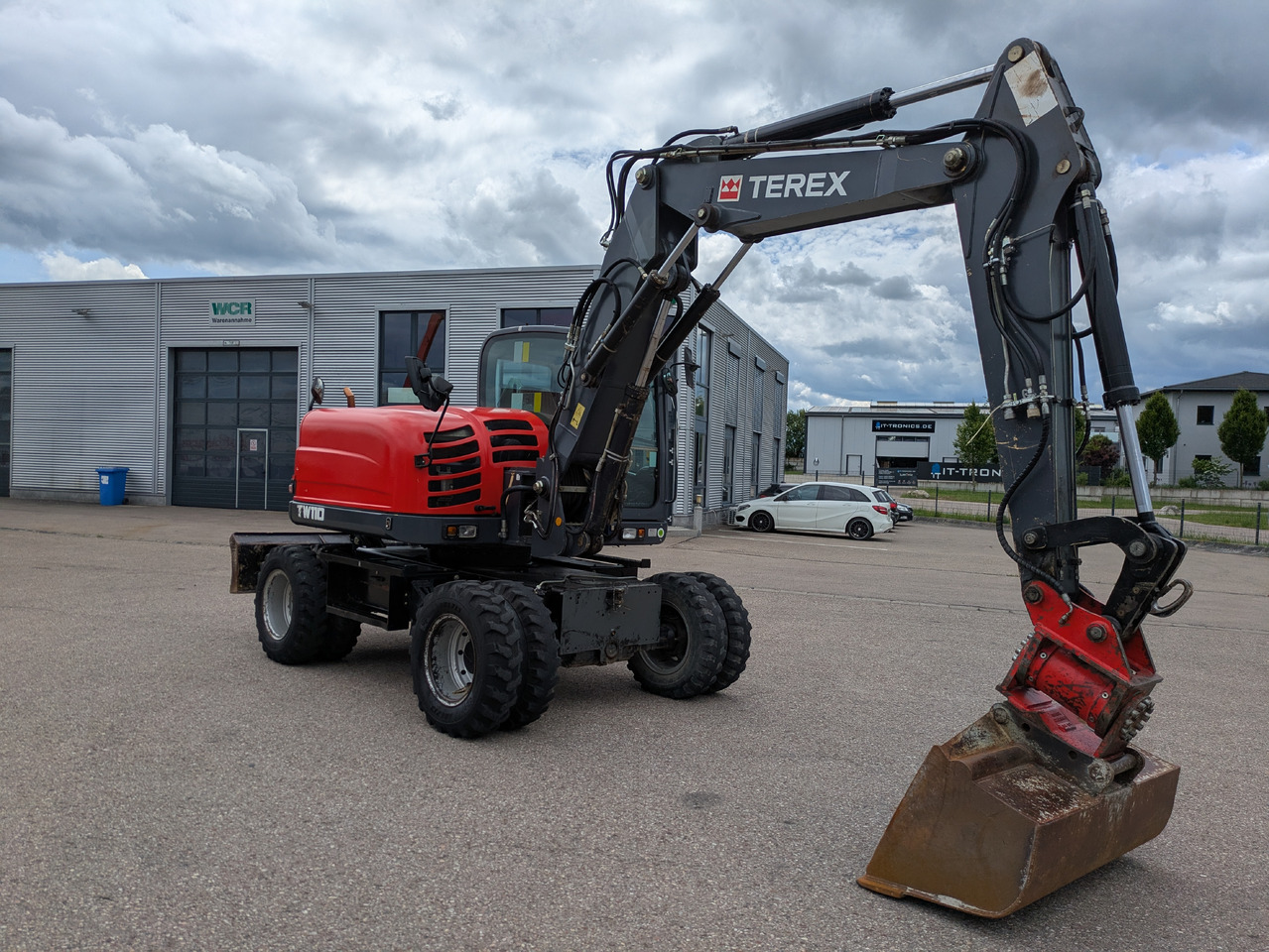 TEREX TW110 Mobilbagger Powertilt Rußpartikelfilter - Hjulgraver: bilde 4 TEREX TW110 Mobilbagger Powertilt Rußpartikelfilter - Hjulgraver: bilde 4