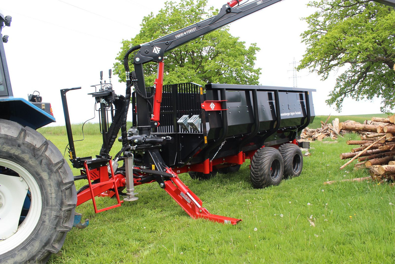 Farmi Rückewagen 12to-7,20m Kran - Astwanne Hardox - Skogsvogn: bilde 2 Farmi Rückewagen 12to-7,20m Kran - Astwanne Hardox - Skogsvogn: bilde 2
