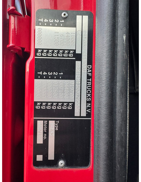 Trekkvogn DAF XF 430 SSC / Euro 6D / 13 LTR / Roof Klima / TUV:12-2025 / Belgium Truck: bilde 17