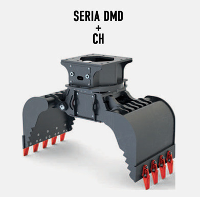 DEMOQ DMD 65 S Hydraulic Polyp -grab 265 kg - Klype for Bygg og anlegg: bilde 2 DEMOQ DMD 65 S Hydraulic Polyp -grab 265 kg - Klype for Bygg og anlegg: bilde 2