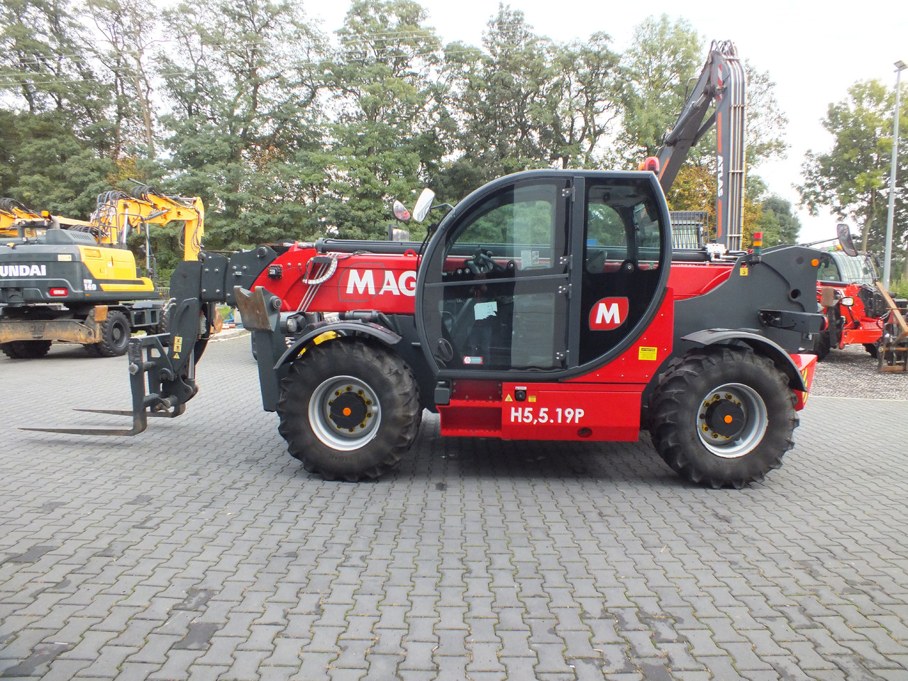 MAGNI TH5,5.19P - Teleskophjullaster for Bygg og anlegg: bilde 2 MAGNI TH5,5.19P - Teleskophjullaster for Bygg og anlegg: bilde 2