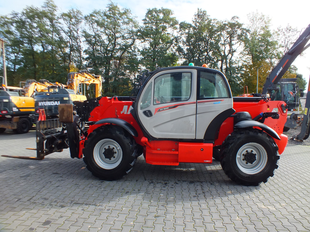 Ny Teleskophjullaster for Gravemaskin MANITOU MT1840: bilde 6