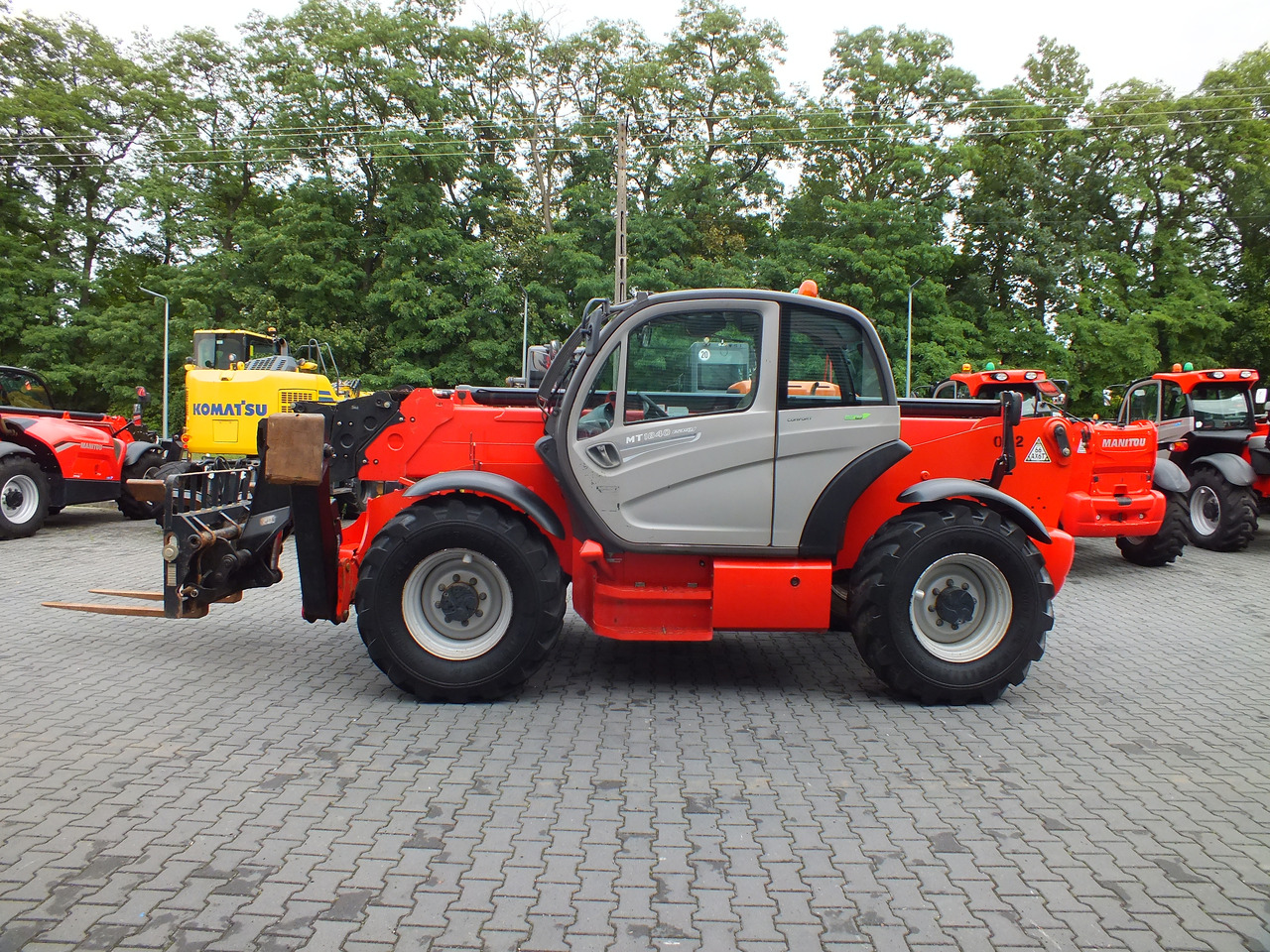 MANITOU MT1840 - Teleskophjullaster for Gravemaskin: bilde 2 MANITOU MT1840 - Teleskophjullaster for Gravemaskin: bilde 2