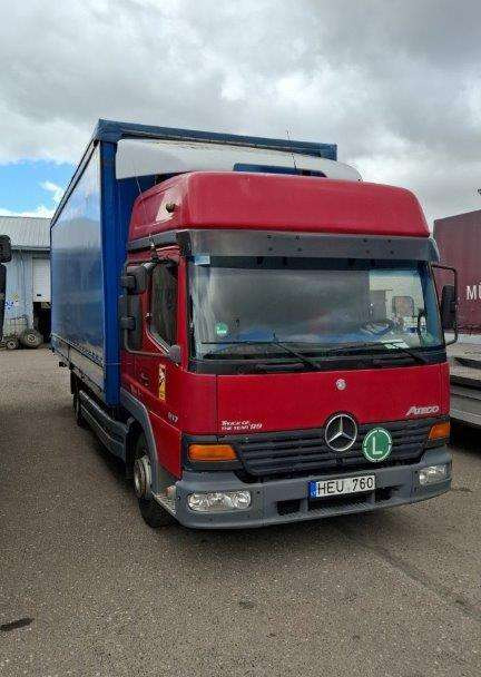 Mercedes-Benz Atego 817 - Kapellbil: bilde 2 Mercedes-Benz Atego 817 - Kapellbil: bilde 2