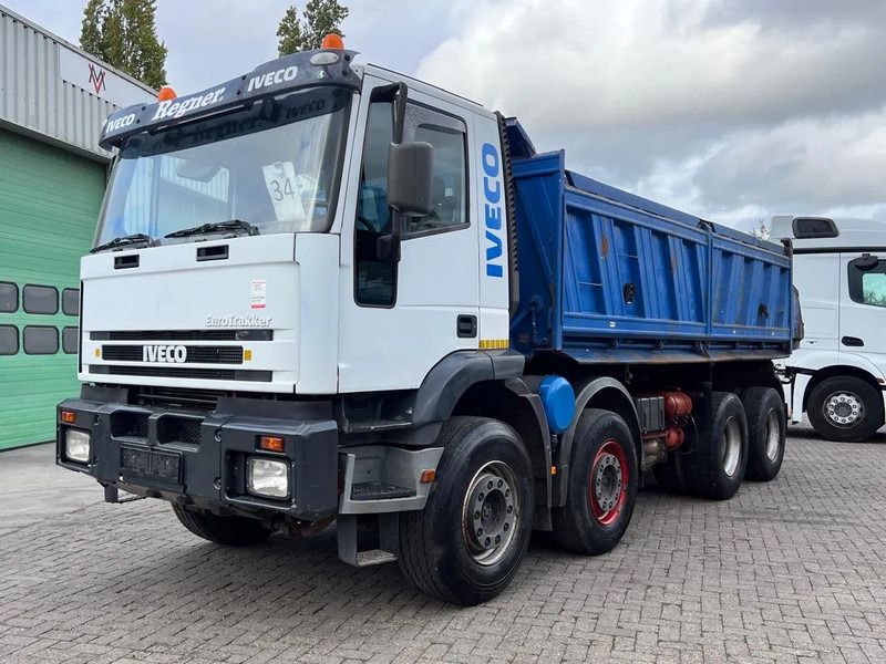 Iveco Eurotrakker 340E37 8x4, Manual injection, STEEL DUMPER, FULL SPRING - Tippbil: bilde 3 Iveco Eurotrakker 340E37 8x4, Manual injection, STEEL DUMPER, FULL SPRING - Tippbil: bilde 3